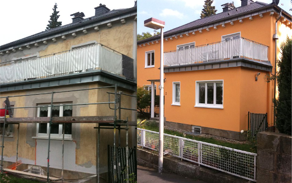 Vorher - Nachher Ansicht